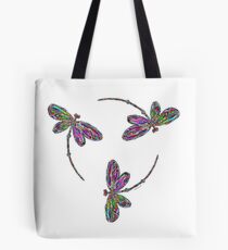 Dragonfly Trinity Tote Bag