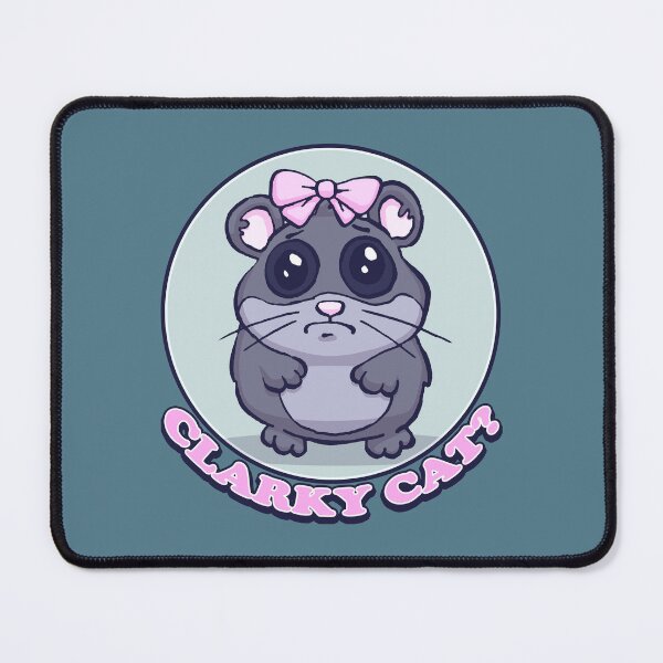 Item preview, Sad Hamster Wants Clarky Cat designed and sold by PhilthyT.