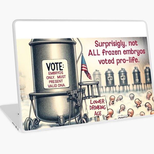 Despite Alabama, all embryos do not vote as a block. Laptop Skin