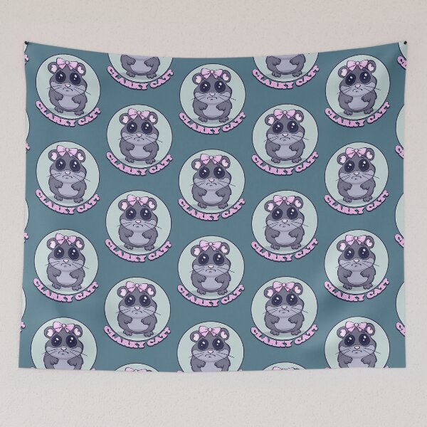 Item preview, Sad Hamster Wants Clarky Cat designed and sold by PhilthyT.