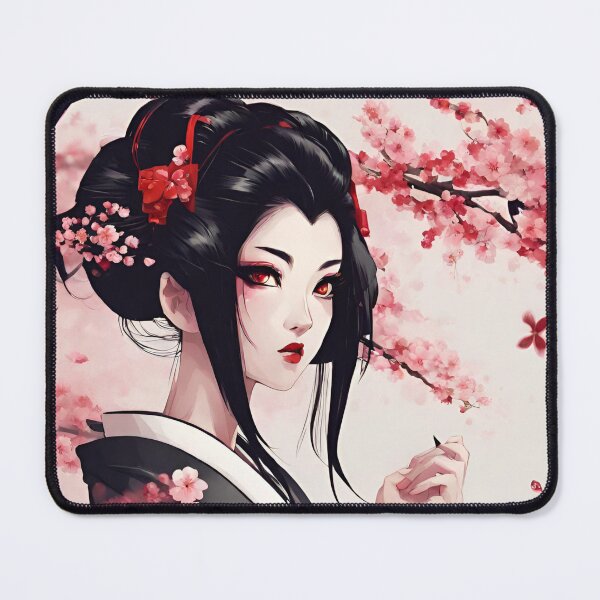 Item preview, Sakura - Aesthetic Elegance: The Seduction of the Geisha in Abstraction designed and sold by BPMagic.