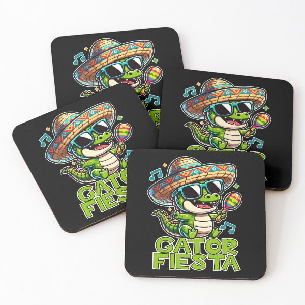 Item preview, Cute Kawaii Gator for Cinco De Mayo Fiesta designed and sold by Odetee.