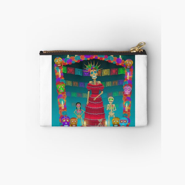 Item preview, Blue Ómbre Day of the Dead designed and sold by Cynthia De La Torre.