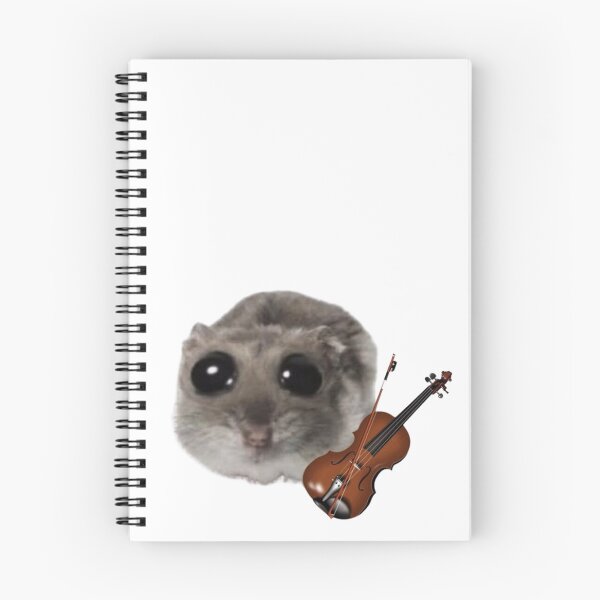 Item preview, Coquette Violin Sad Hamster designed and sold by Vitriolacid.