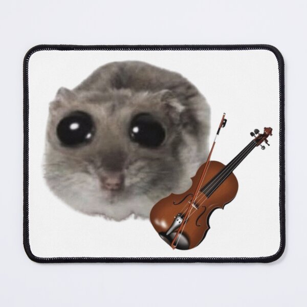 Item preview, Coquette Violin Sad Hamster designed and sold by Vitriolacid.