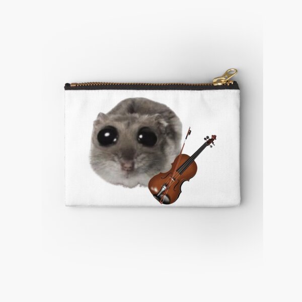 Item preview, Coquette Violin Sad Hamster designed and sold by Vitriolacid.