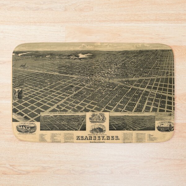 Item preview, Kearney, Nebraska (1889) designed and sold by allhistory.