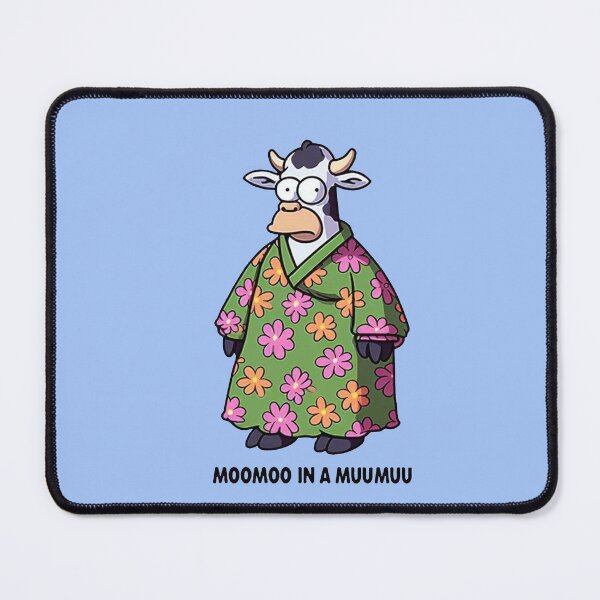 Item preview, Moomoo in a Muumuu designed and sold by Vkinsify.
