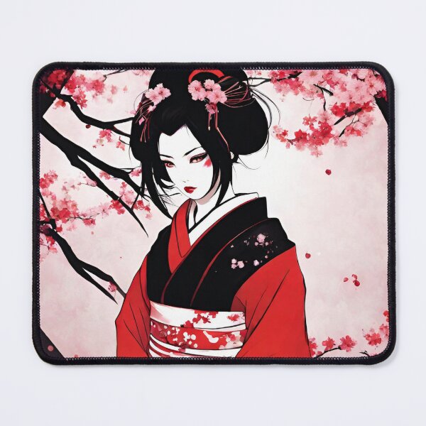 Item preview, Kami - Aesthetic Elegance: The Seduction of the Geisha in Abstraction designed and sold by BPMagic.
