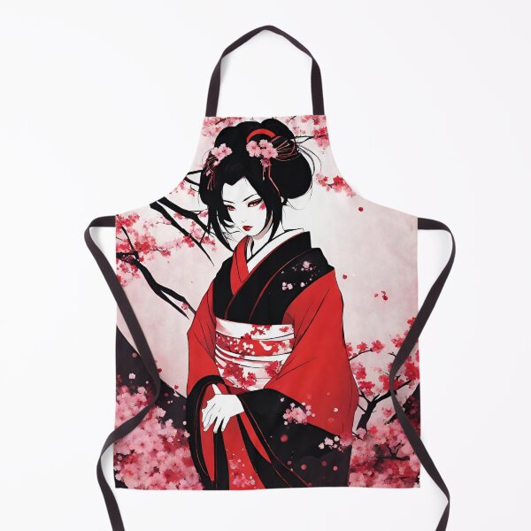 Item preview, Kami - Aesthetic Elegance: The Seduction of the Geisha in Abstraction designed and sold by BPMagic.