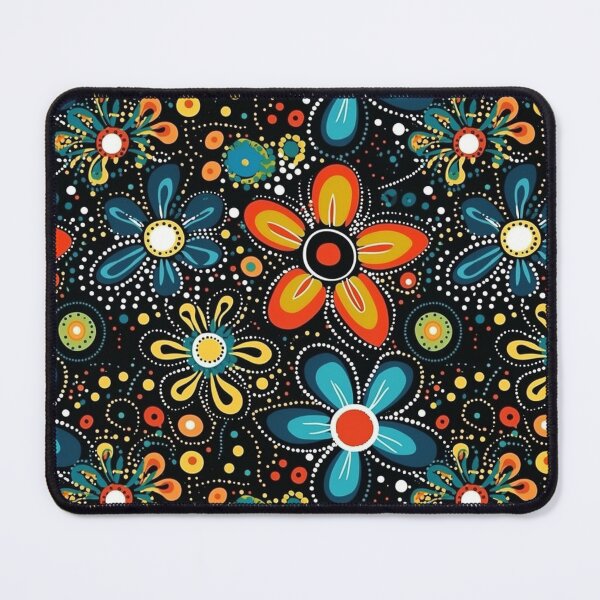 Item preview, Psychedelic Floral Galaxy designed and sold by Digital-Lys.