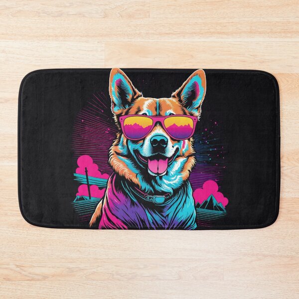 Item preview, When your little dog adopts glasses, each gaze becomes a form of art, with the canine expression drawing lines of style in every moment designed and sold by Pulsant  Paintings.