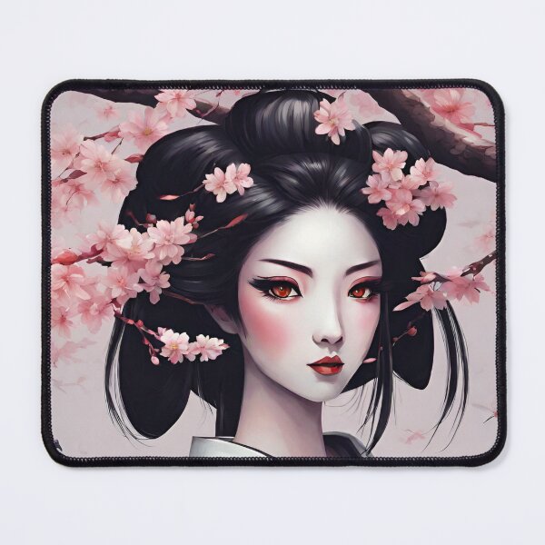 Item preview, Kaori - Aesthetic Elegance: The Seduction of the Geisha in Abstraction designed and sold by BPMagic.