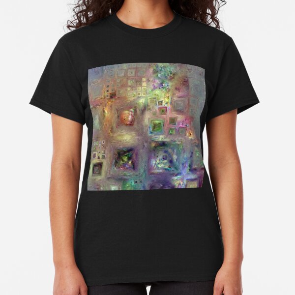 Crystalline Squares 8 Classic T-Shirt