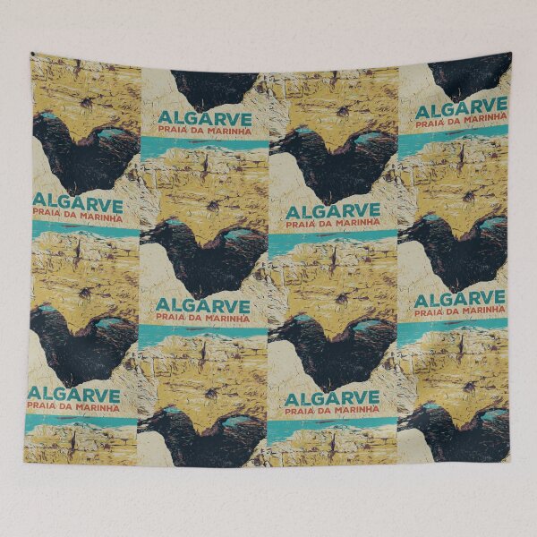 Item preview, Illustration of the arches of Marinha Beach - Algarve Portugal designed and sold by Lemomo-artworks.
