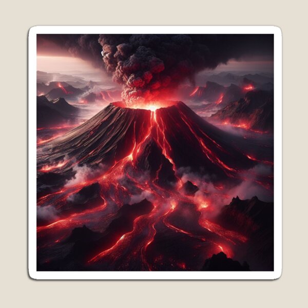 Item preview, Iceland volcano eruption designed and sold by Miikki00.