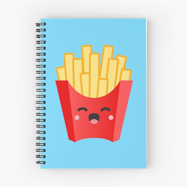 Item preview, Happy Fries Kawaii Food Illustration designed and sold by misterghostie.