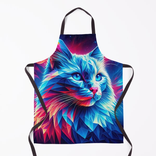 Item preview, Neon Polygonal Cat designed and sold by T-NeonSt.