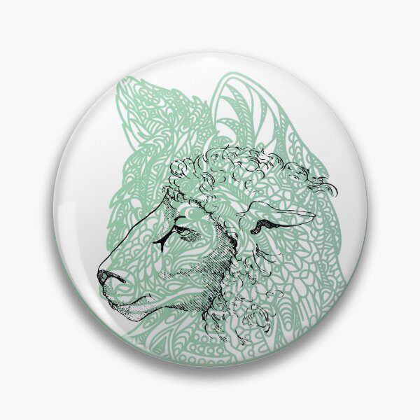 Item preview, Wolf Sheep Skin Tattoo designed and sold by Jemsruk.