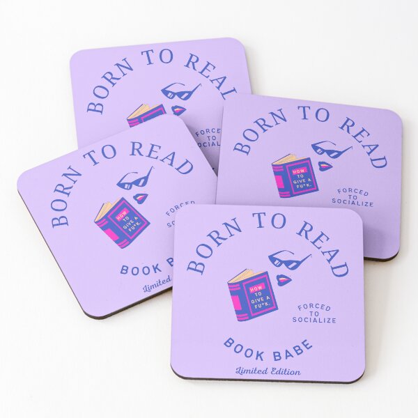 Item preview, Born To Read Book Babe ... Fun Book Phrases designed and sold by AJdodd.