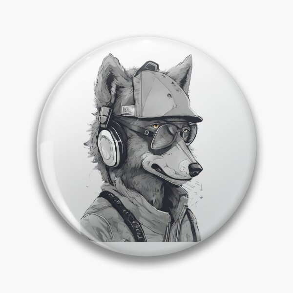 Item preview, Wolf Hacker designed and sold by visyoniulian.