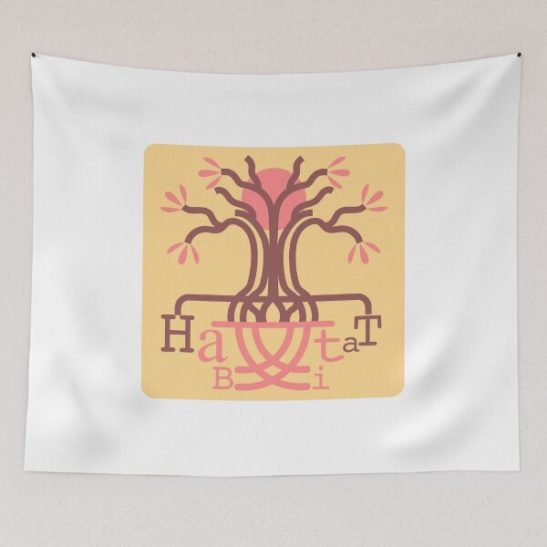 Item preview, Habitat skateboards sunset logo designed and sold by Paintbase.