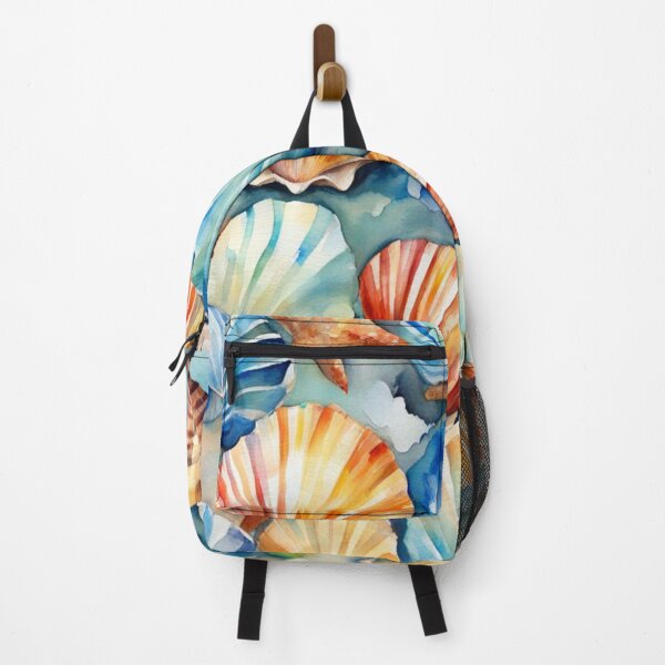 Item preview, Sea Shells on the Beach designed and sold by Square Root of Squid.