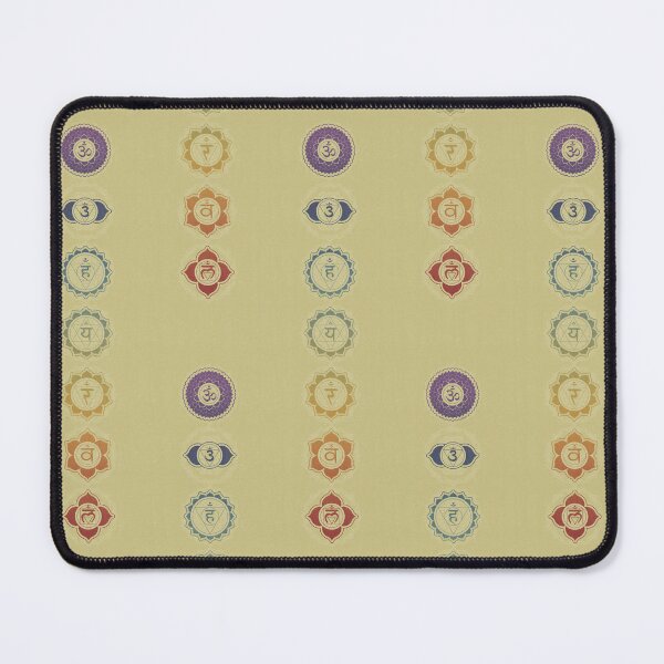 Item preview, The Seven Chakras - Gold + Rainbow Sunset (Big Gradient) designed and sold by Irene Estelle.