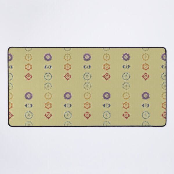 Item preview, The Seven Chakras - Gold + Rainbow Sunset (Big Gradient) designed and sold by Irene Estelle.