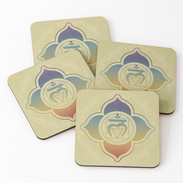 Item preview, Root Chakra Mandala - Gold + Rainbow Sunset designed and sold by Irene Estelle.