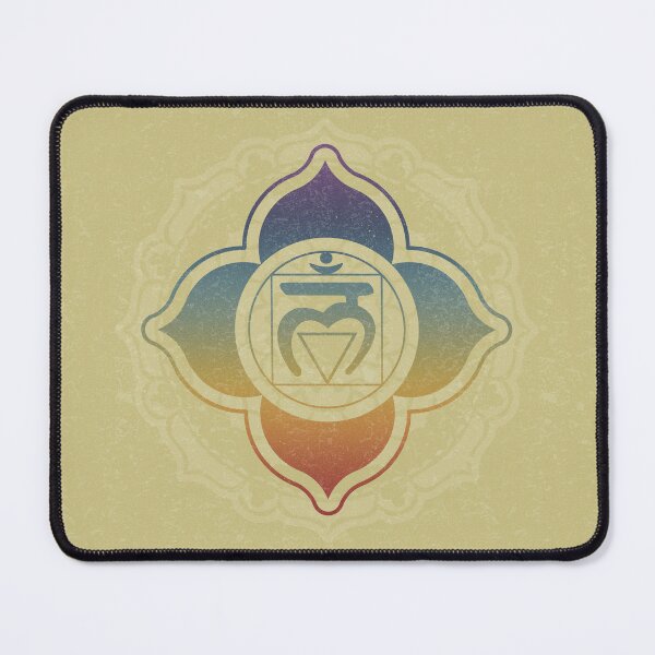 Item preview, Root Chakra Mandala - Gold + Rainbow Sunset designed and sold by Irene Estelle.