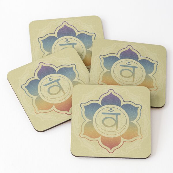 Item preview, Sacral Chakra Mandala - Gold + Rainbow Sunset designed and sold by Irene Estelle.