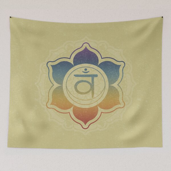 Item preview, Sacral Chakra Mandala - Gold + Rainbow Sunset designed and sold by Irene Estelle.