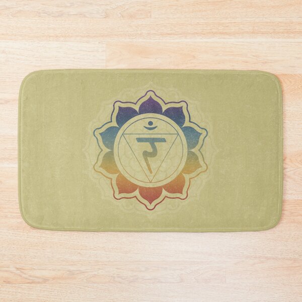 Item preview, Solar Plexus Chakra Mandala - Gold + Rainbow Sunset designed and sold by Irene Estelle.