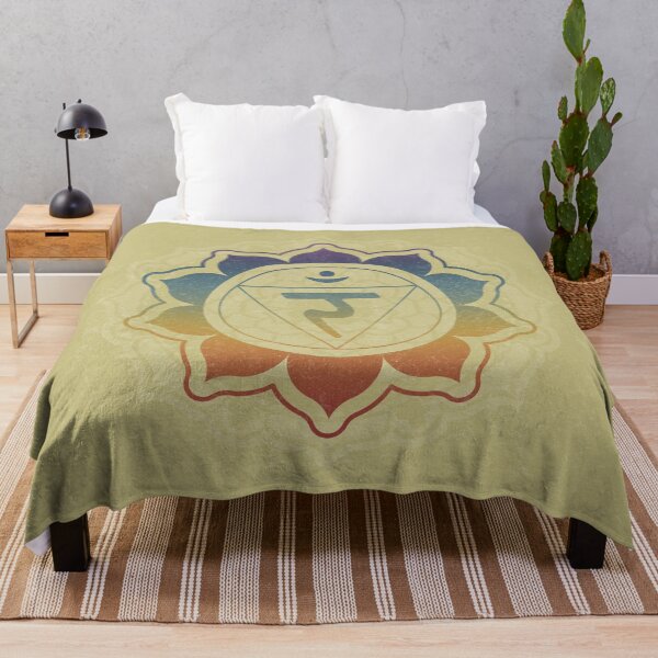 Item preview, Solar Plexus Chakra Mandala - Gold + Rainbow Sunset designed and sold by Irene Estelle.