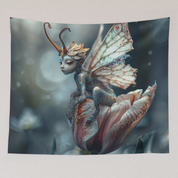 Item preview, Enchanted Tulip Guardian designed and sold by DriftwoodSpirit.