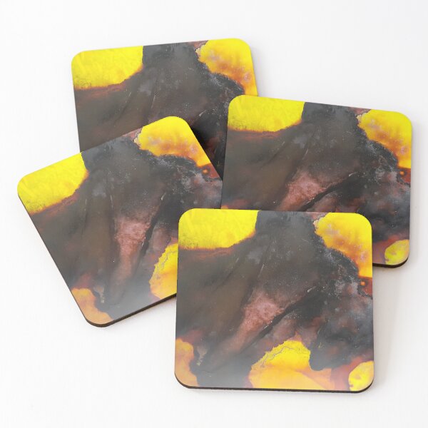 Item preview, Flame Style Alcohol Ink Painting designed and sold by freshinkarts.