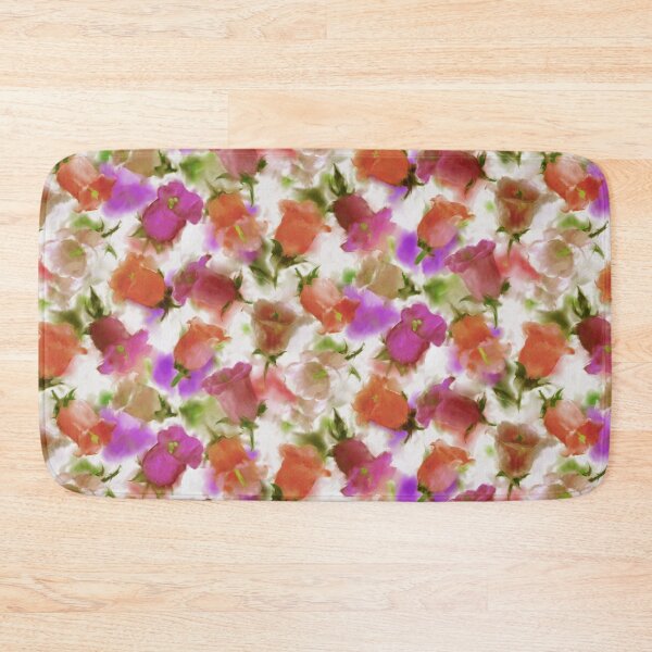 Item preview, Colorful Vintage Campanula in Loose Watercolor Style designed and sold by Tina Veenstra.