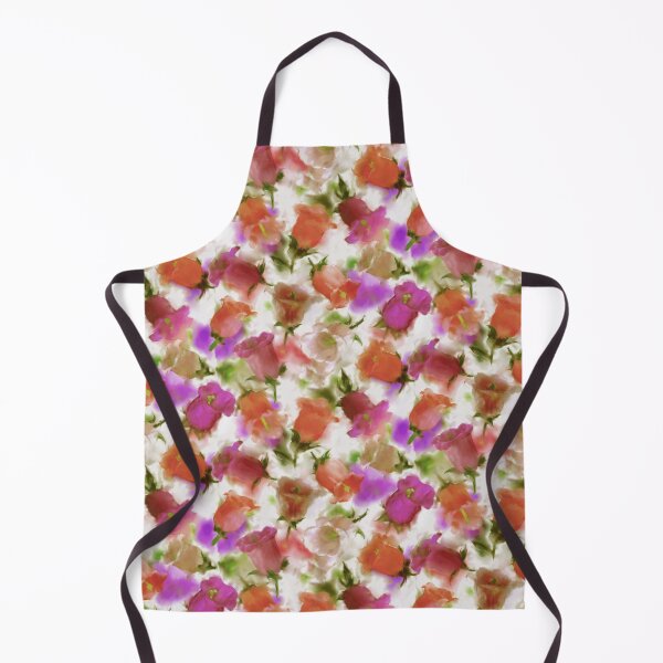Item preview, Colorful Vintage Campanula in Loose Watercolor Style designed and sold by Tina Veenstra.