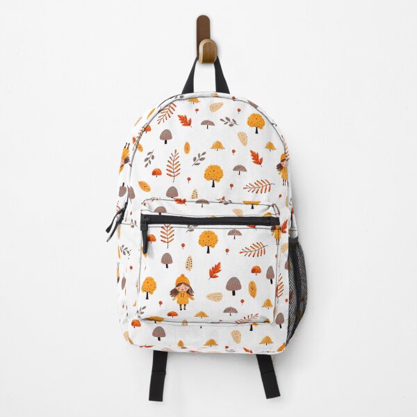 Item preview, Cute Fall Doll Leaves Seamless Pattern designed and sold by thesighshop.