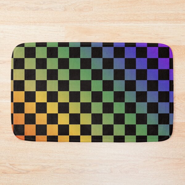 Item preview, Rainbow Checkered Pattern designed and sold by zibziby.