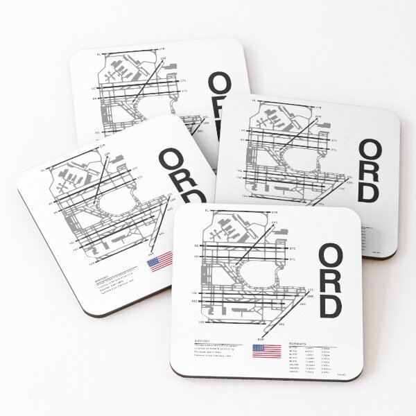 Item preview,  Chicago O'Hare International Airport designed and sold by KelmoDesigns.