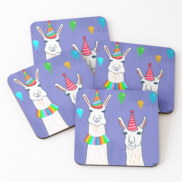 Item preview, Llama Party designed and sold by naiveartbymax.