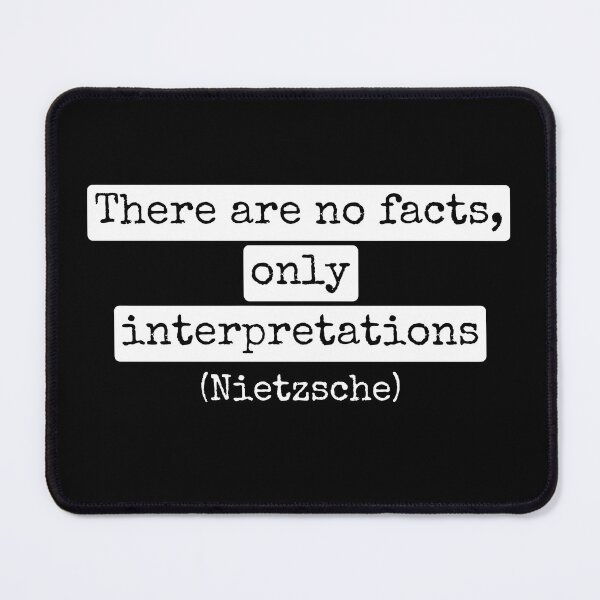 Item preview, Nietzsche Quote Interpretations - Philosophical Wisdom Design designed and sold by Unitepeople.