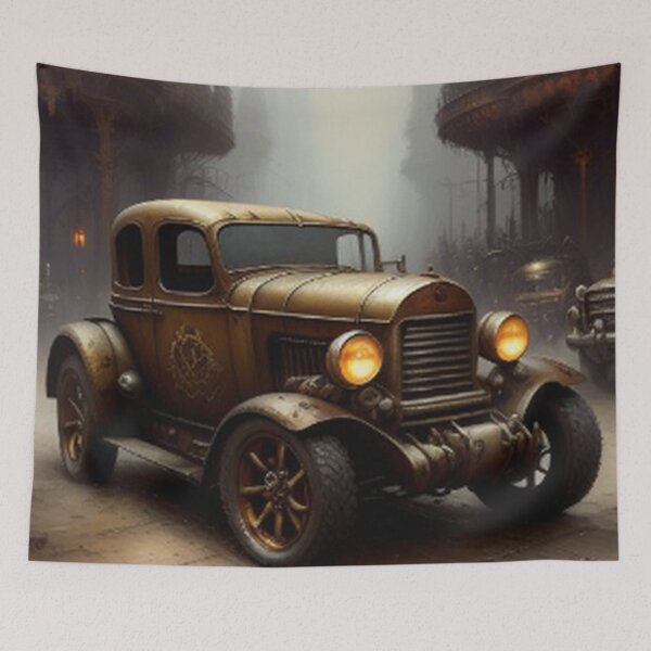 Item preview, Classic Vintage Steampunk Roadster designed and sold by TheDarkWardrobe.