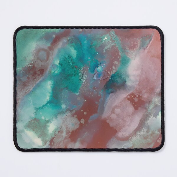 Item preview, Blue Wave Alcohol Ink Painting designed and sold by freshinkarts.