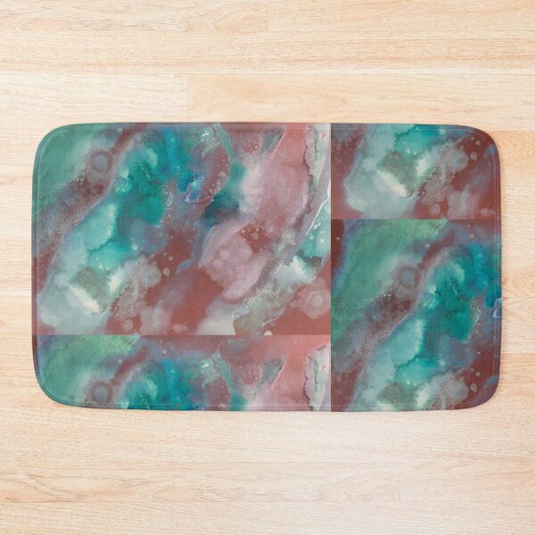 Item preview, Blue Wave Alcohol Ink Painting designed and sold by freshinkarts.