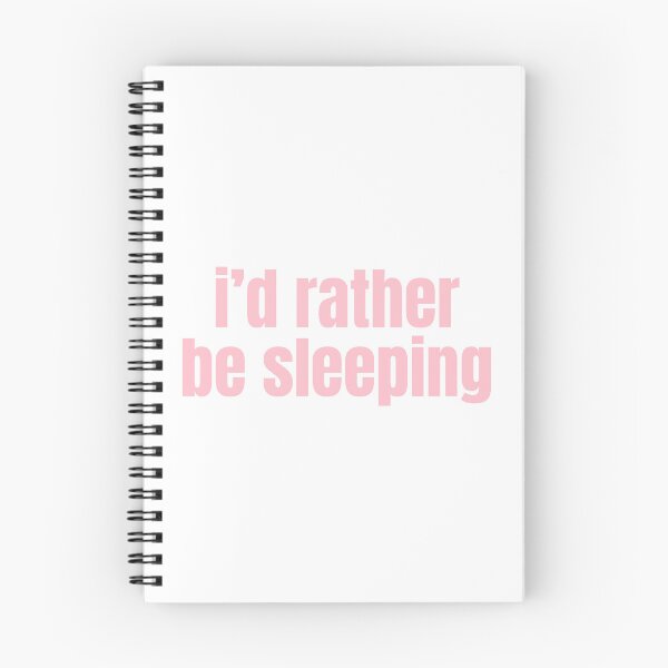 Item preview, i'd rather be sleeping designed and sold by CharmStudio.