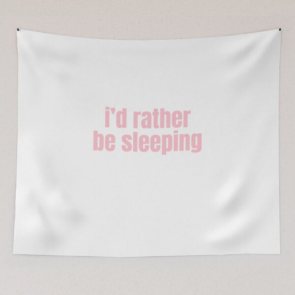 Item preview, i'd rather be sleeping designed and sold by CharmStudio.