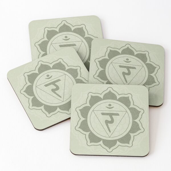 Item preview, Solar Plexus Chakra Mandala - Tea + Sage designed and sold by Irene Estelle.